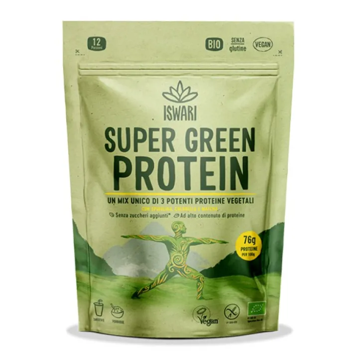 Super Green Protein BIO ISWARI 250g