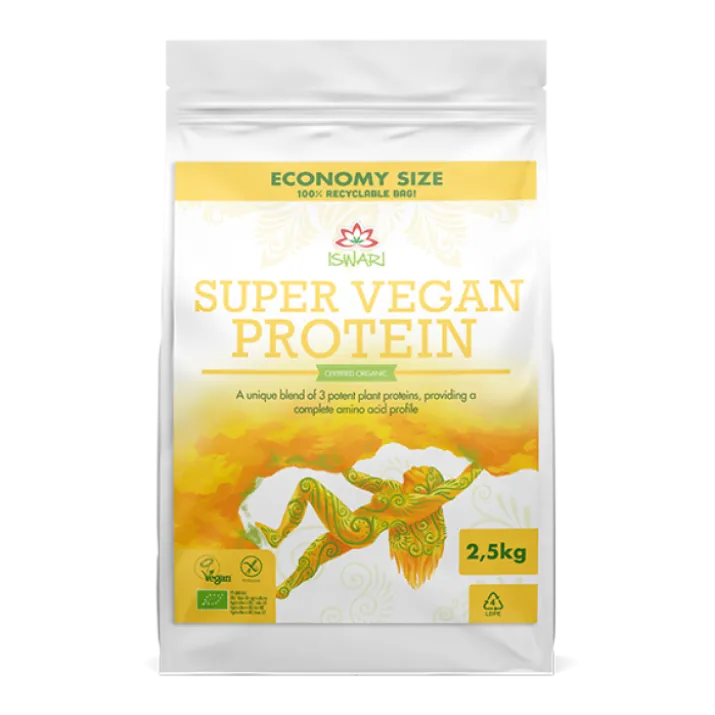 Super Vegan Protein Bio ISWARI 2,5Kg