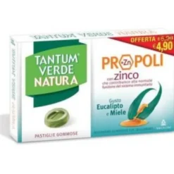 Tantum Verde Natura Pastiglie Gommose Eucalipto & Miele 30g Angelini