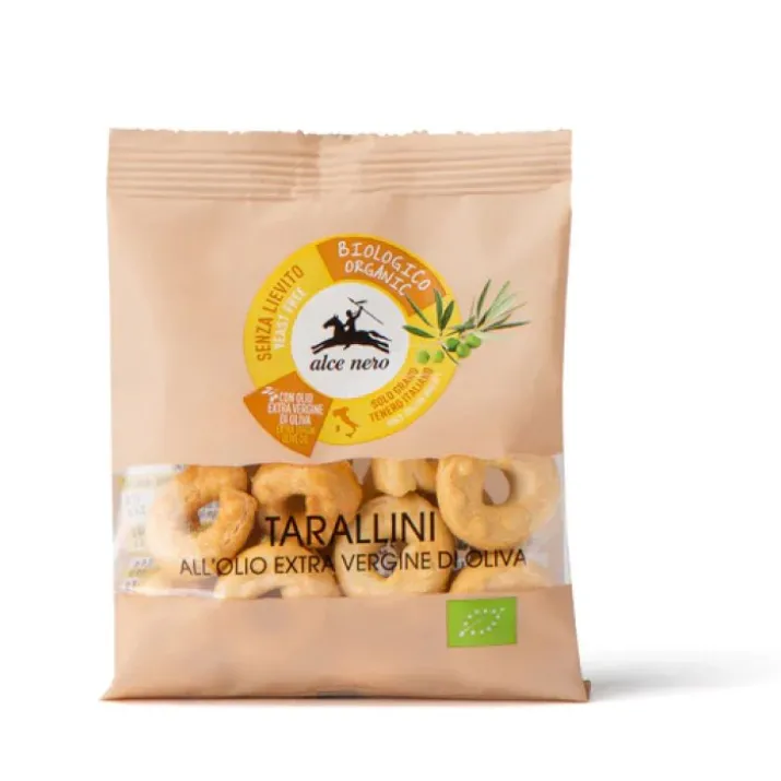 TARALLINI PUGLIESI OLIO EVO Alce Nero® 40G