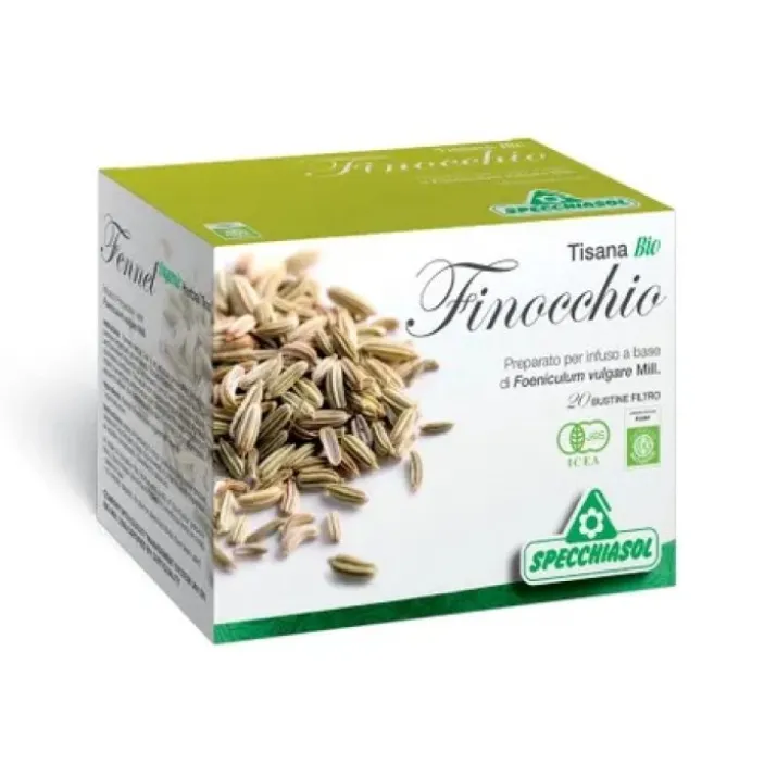 Tisana Bio Finocchio Specchiasol 20 Bustine Filtro