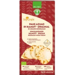 Top Grain Pane Azimo Di Kamut Original Probios 125g