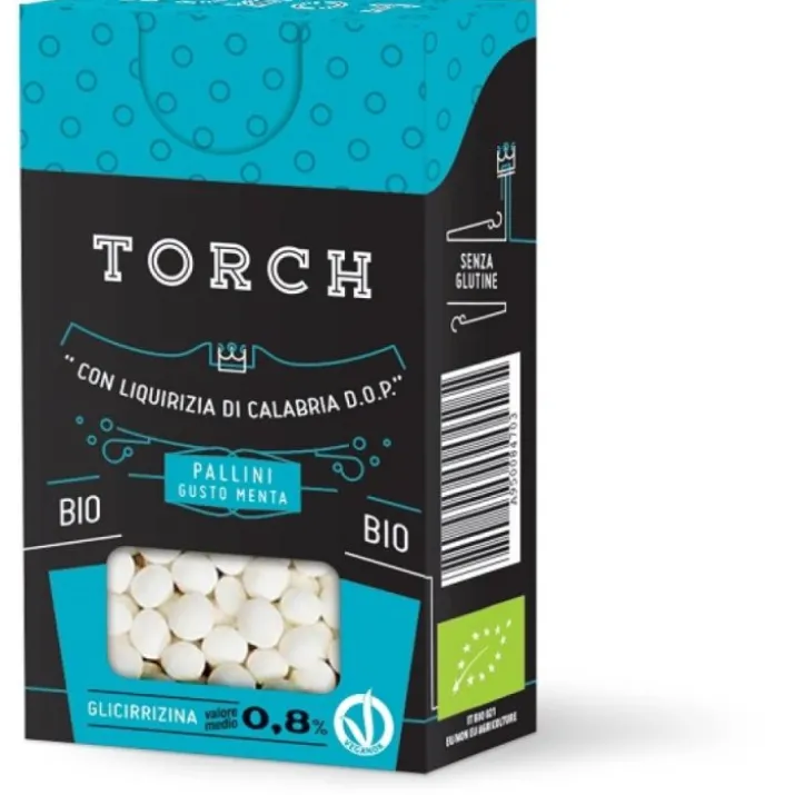 Torch Pallini Liquirizia Menta Bio