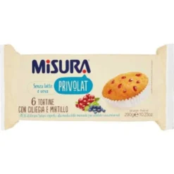 Tortina Con Ciliegia E Mirtilli Privolat MISURA 290g