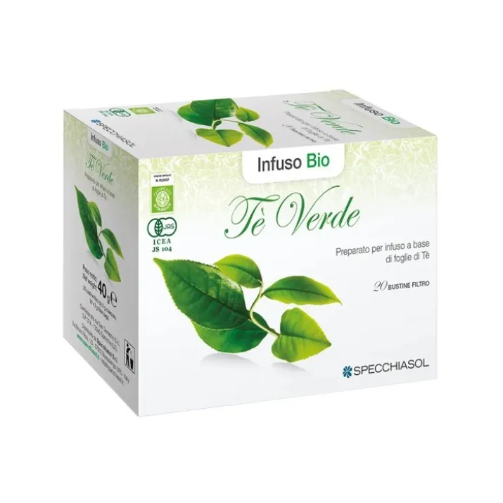 Tè Verde Infuso Bio Specchiasol 20 Bustine