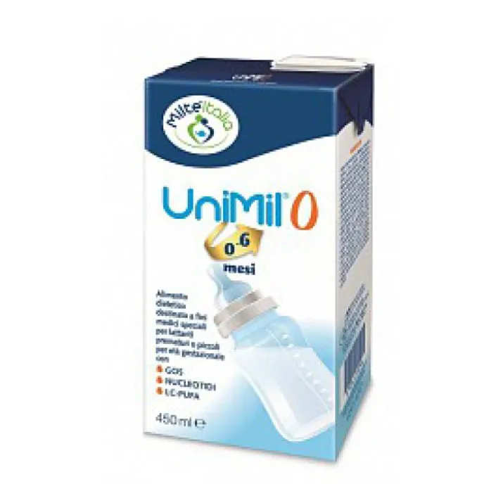 Unimil 0 Latte 0-6 Mesi 450ml
