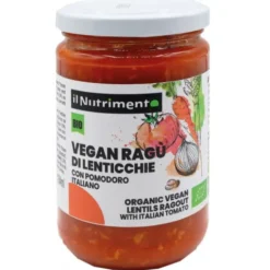 Vegan Ragù Di Lenticchie Il Nutrimento 280g