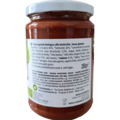 Vegan Ragù Di Lenticchie Il Nutrimento 280g