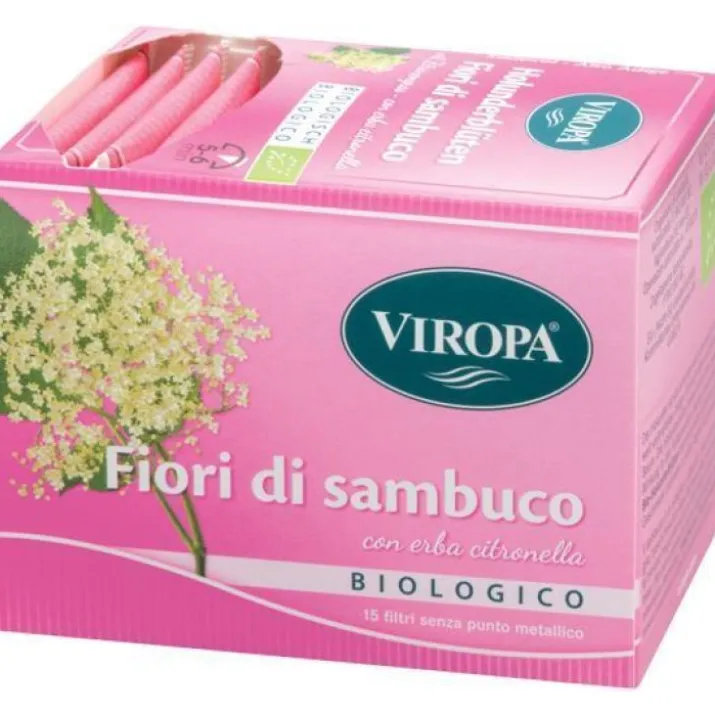 Viropa Fiori Sambuco Bio 15 Bustine