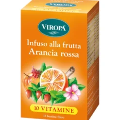 10 Vitamine Arancia Rossa Viropa 15 Bustine Filtro