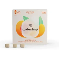 Waterdrop Ice Tea Pesca 12 Cubetti