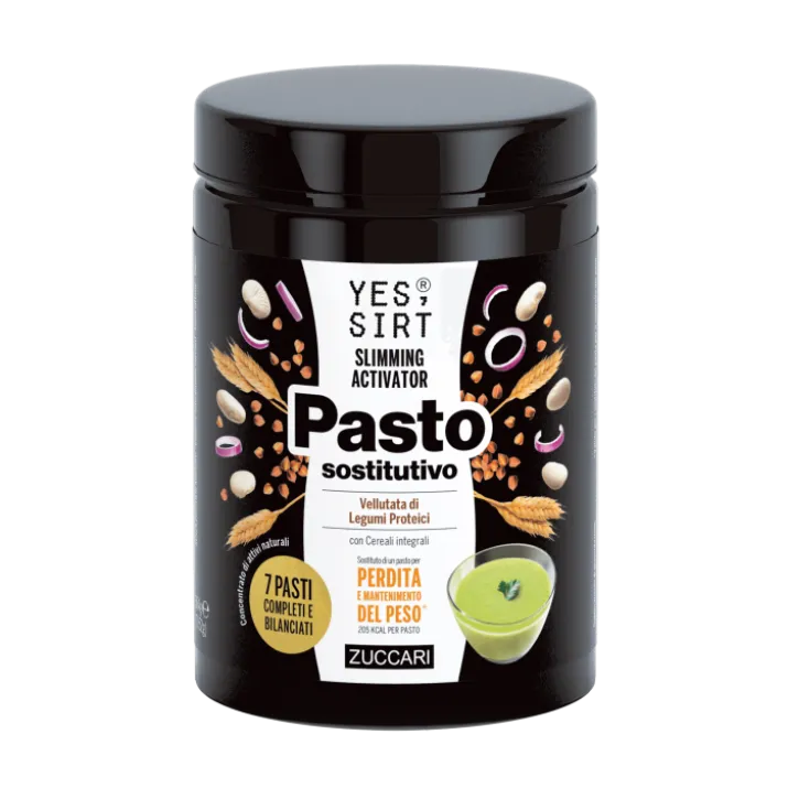Yes Sirt Slimming Activator - Pasto Sostitutivo Vellutata di Legumi Proteici ZUCCARI 364g