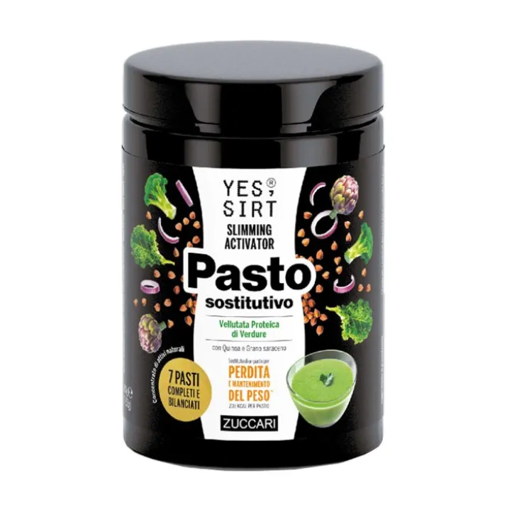 Yes Sirt Slimming Activator - Pasto Sostitutivo Vellutata Proteica di Verdure ZUCCARI 364g