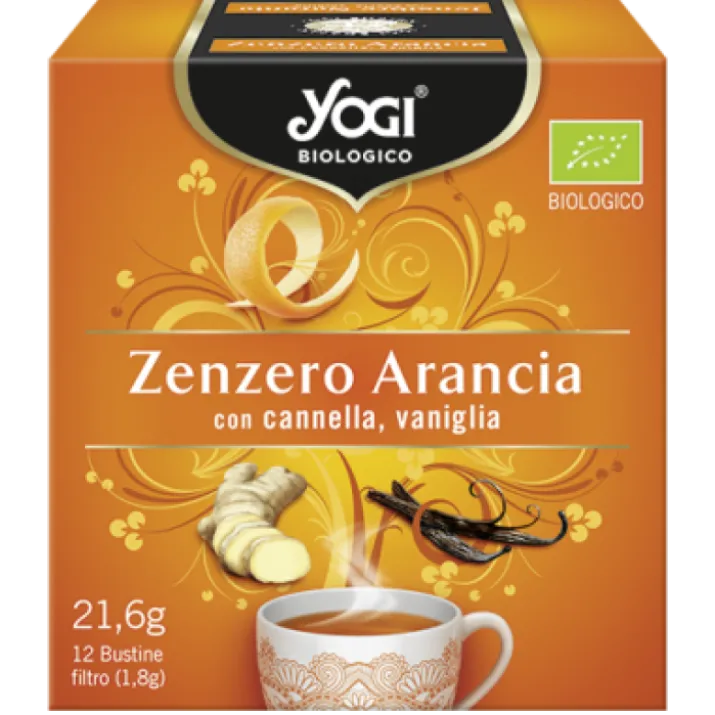 Yogi Tea Yogi Jengibre-Vainilla-Naranja 2g X 17 Bolsitas