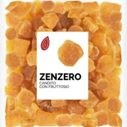 ZENZERO Candito Con Fruttosio Frutta E Bacche 100g