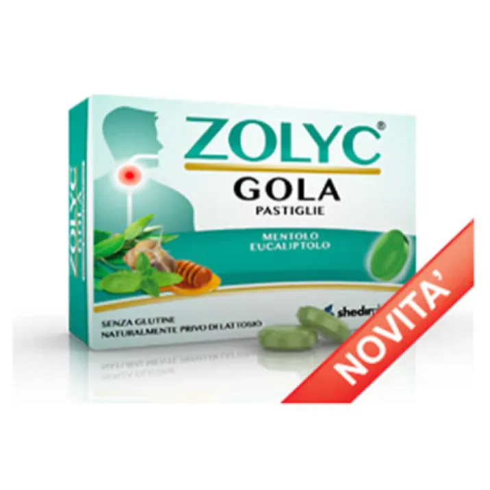 Zolyc Gola Mentolo Eucaliptolo Shedir 36 Pastiglie